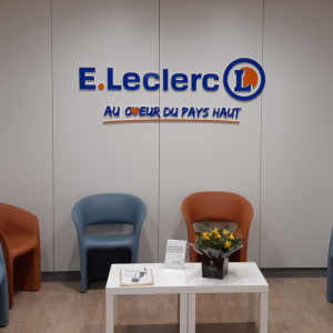 Leclerc Lettres et logo 3D