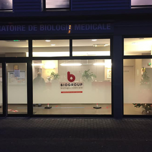 Biogroup vitrine